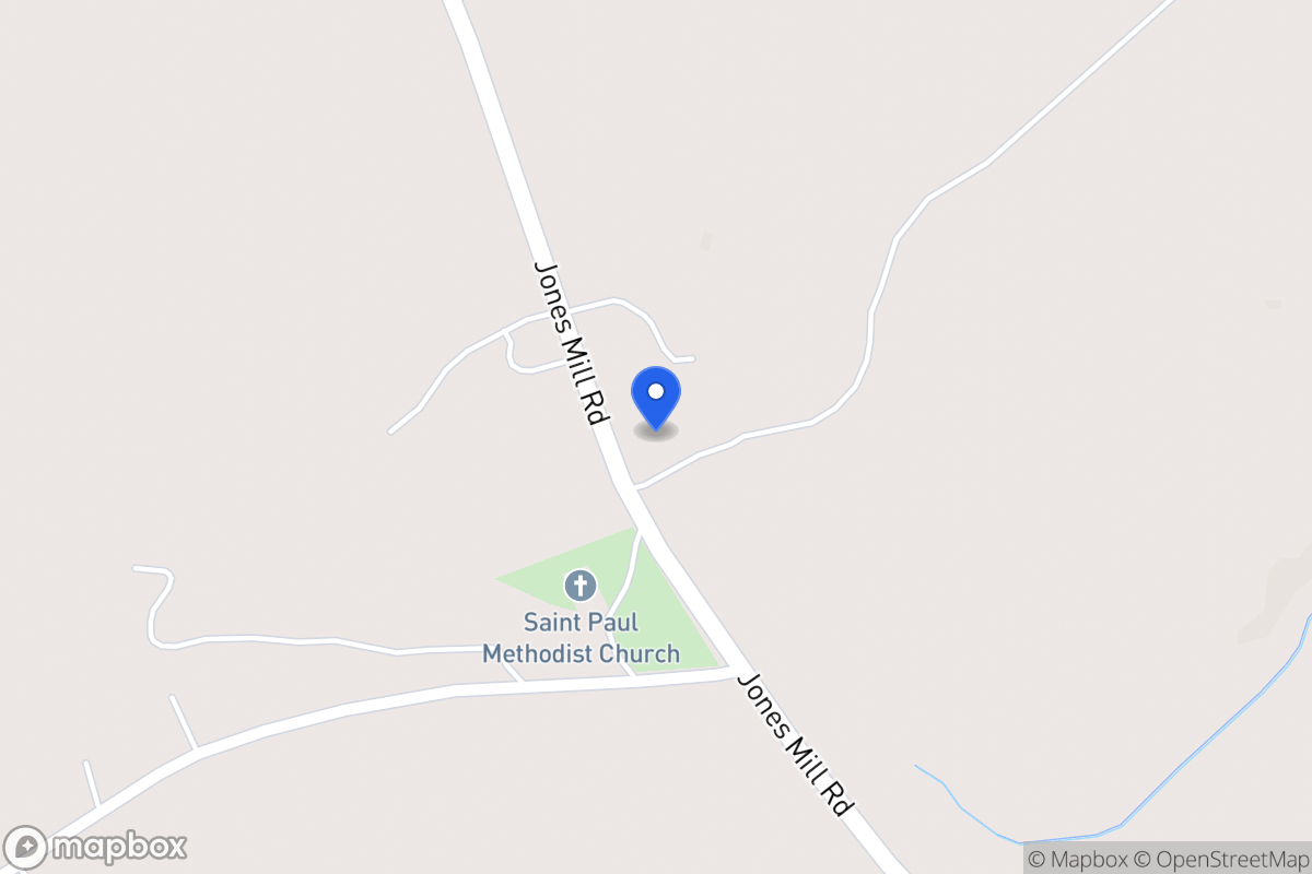Map of 2437 Jones Mill Rd