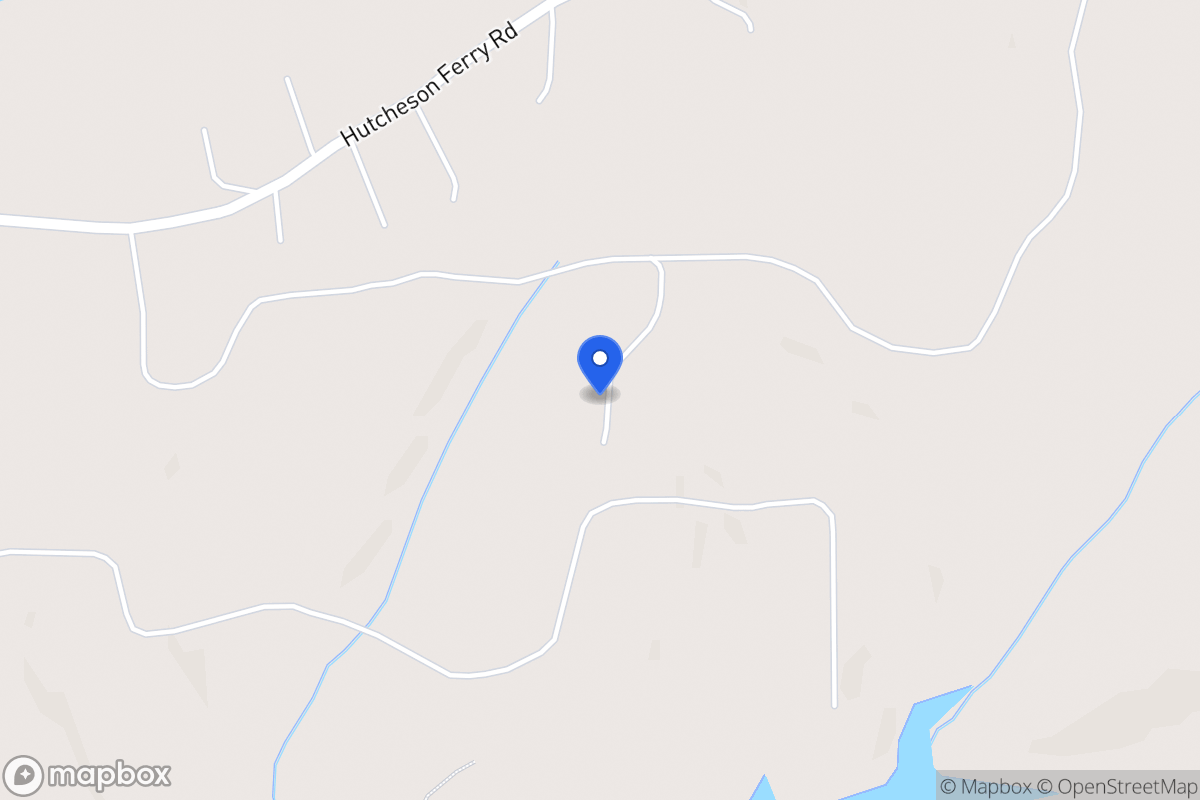 Map of 1721 Hutcheson Ferry Rd