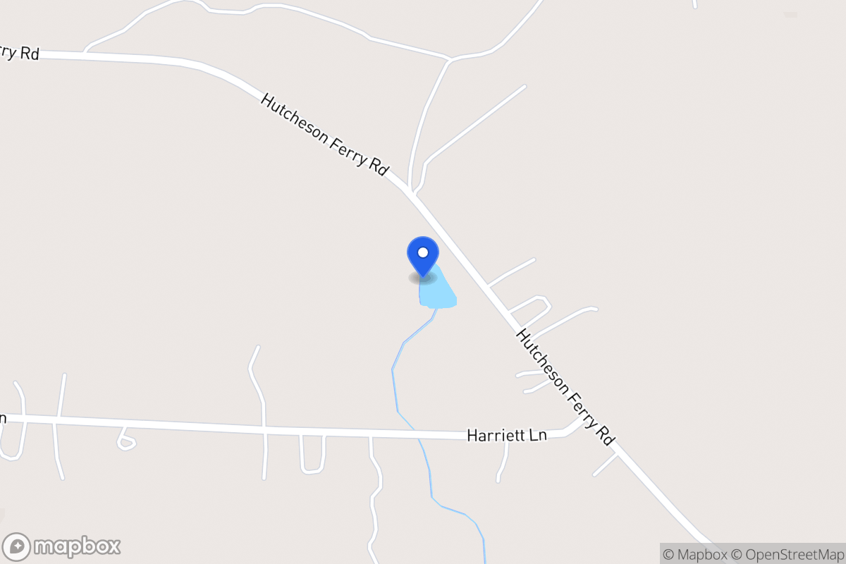 Map of 3443 Hutcheson Ferry Rd