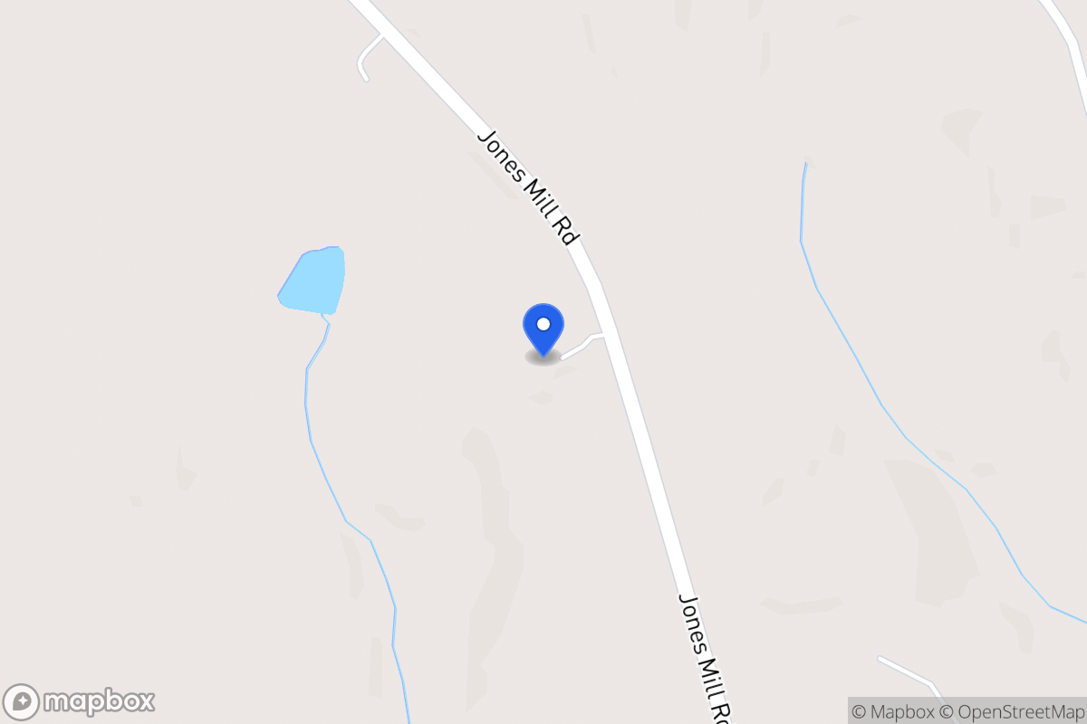 Map of 1998 Jones Mill Rd
