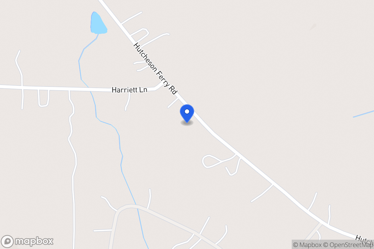 Map of 3563 Hutcheson Ferry Rd