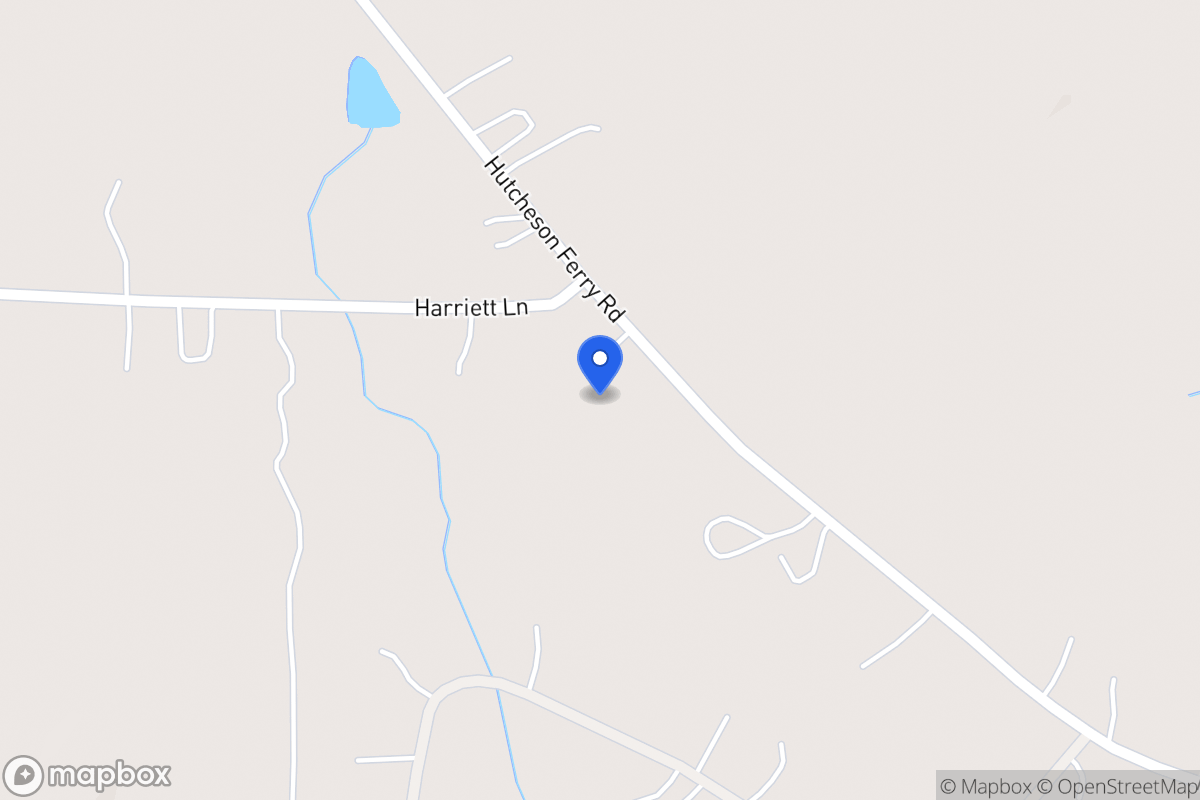 Map of 3541 Hutcheson Ferry Rd