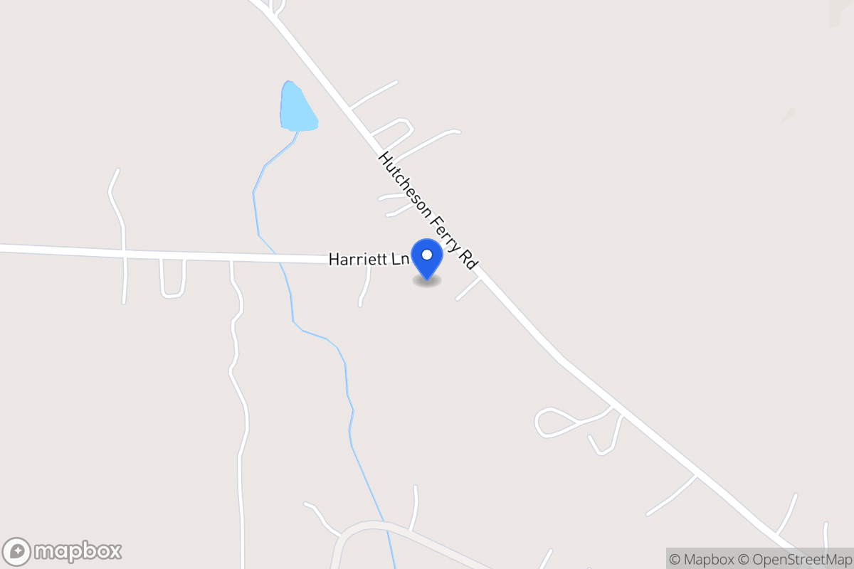 Map of 3515 Hutcheson Ferry Rd