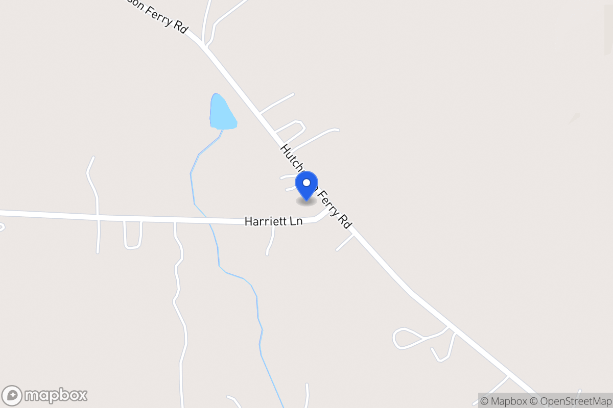 Map of 3497 Hutcheson Ferry Rd