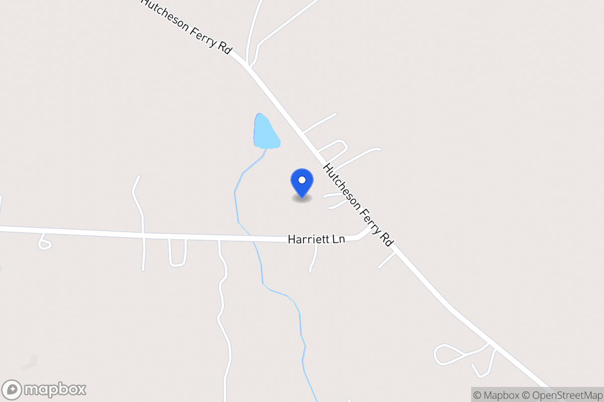 Map of 3489 Hutcheson Ferry Rd