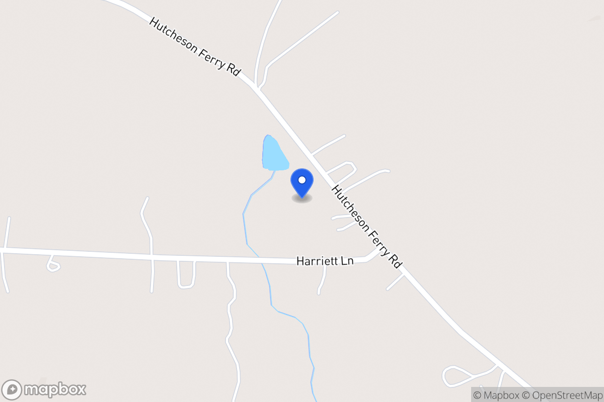 Map of 3483 Hutcheson Ferry Rd