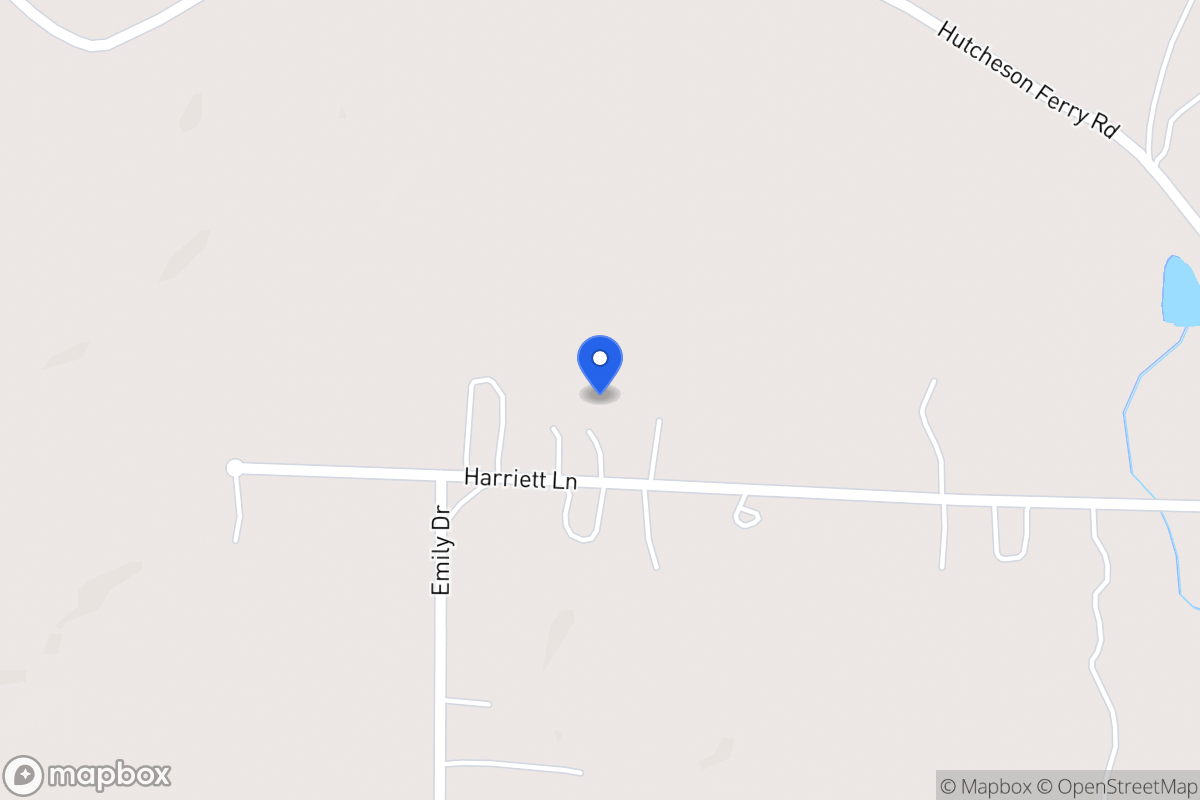 Map of 267 Harriett Ln
