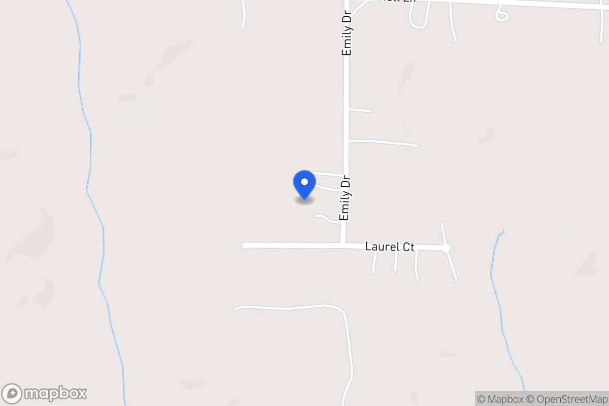Map of 135 Emily Dr