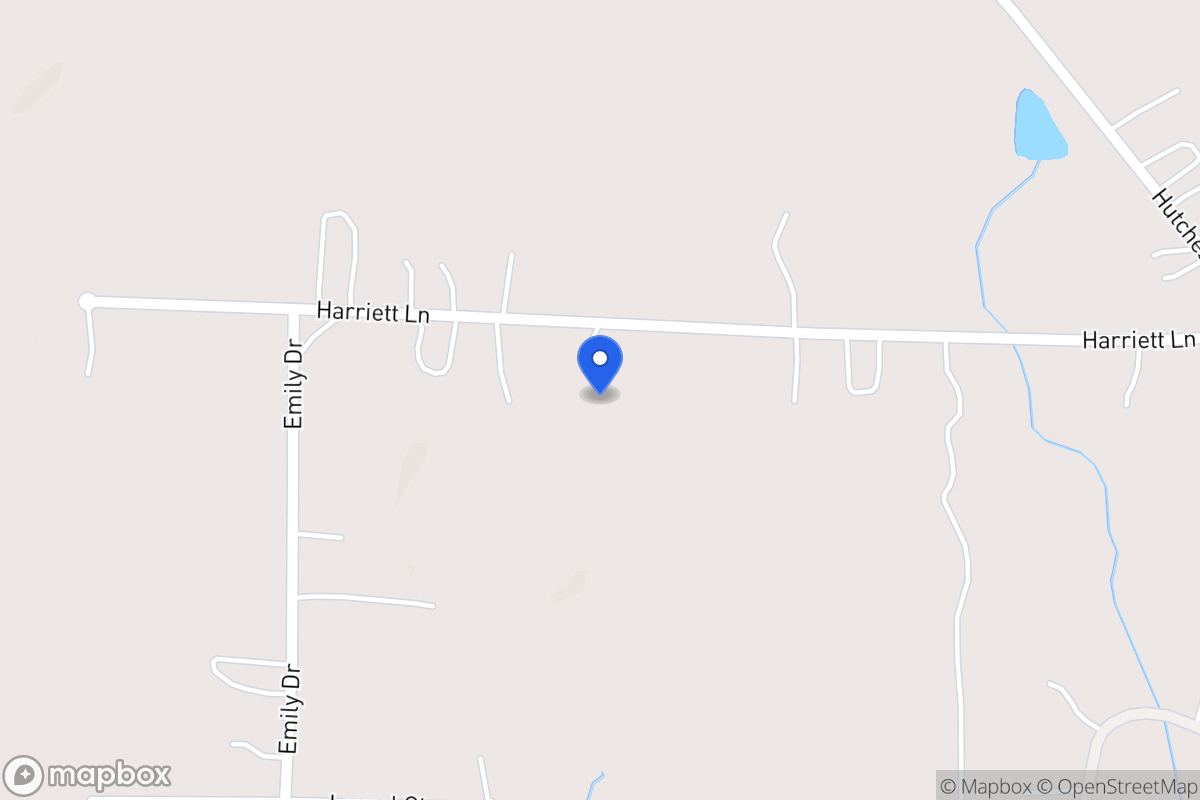 Map of 218 Harriett Ln