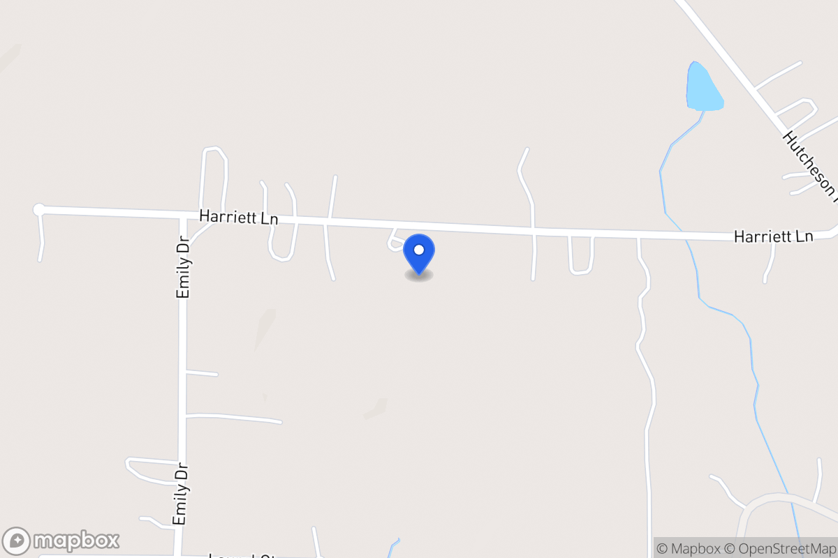 Map of 208 Harriett Ln