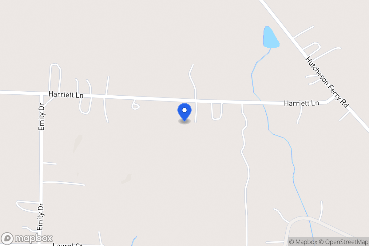 Map of 168 Harriett Ln