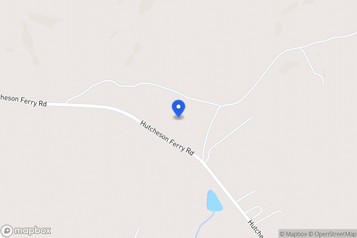 Map of 3342 Hutcheson Ferry Rd