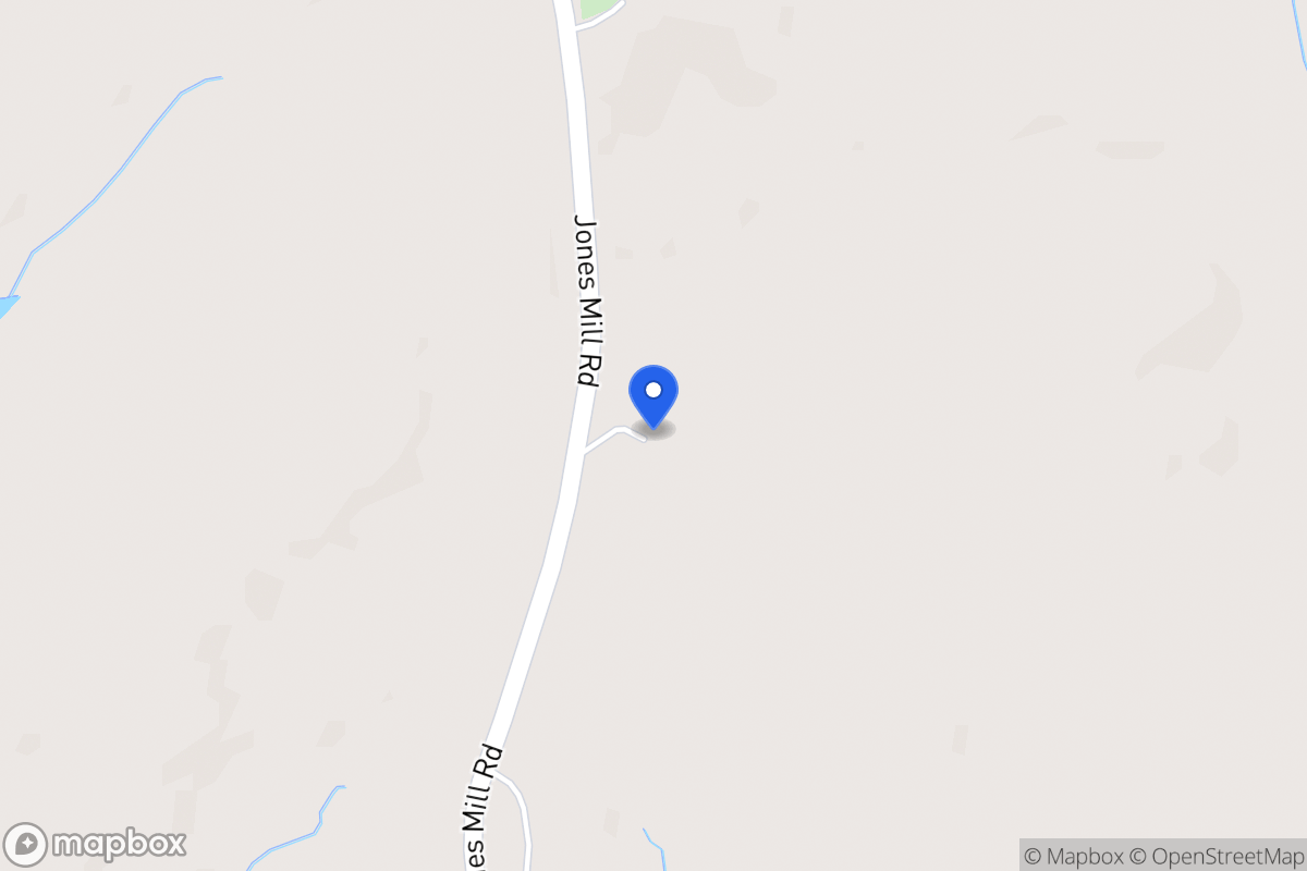 Map of 1483 Jones Mill Rd