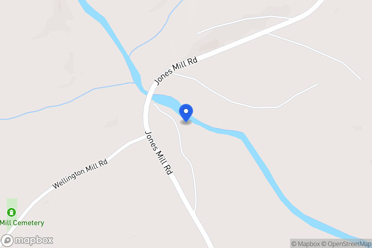Map of 905 Jones Mill Rd