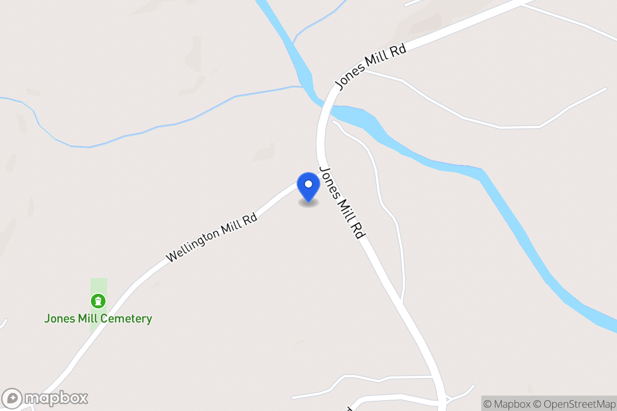 Map of 595 Wellington Mill Rd