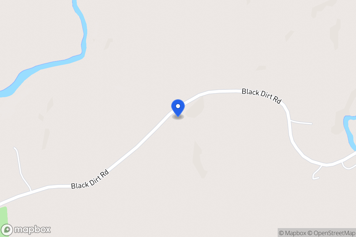 Map of Black Dirt Rd