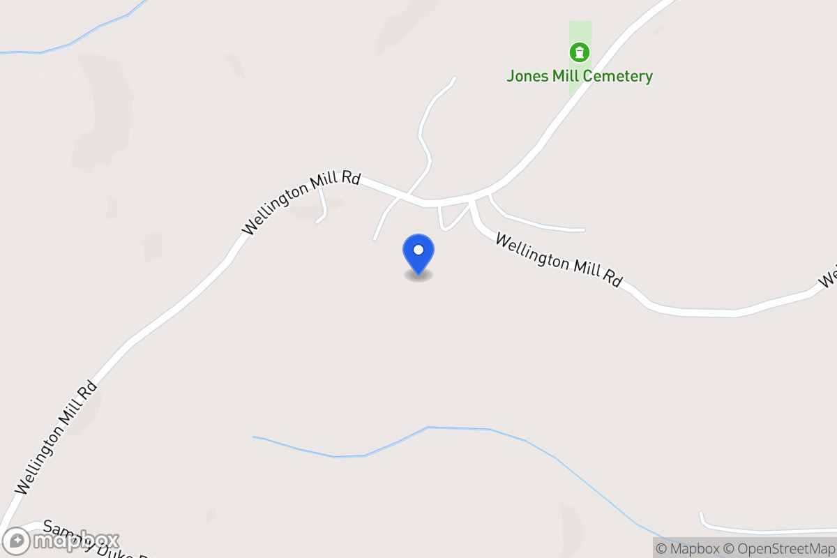 Map of 375 Wellington Mill Rd