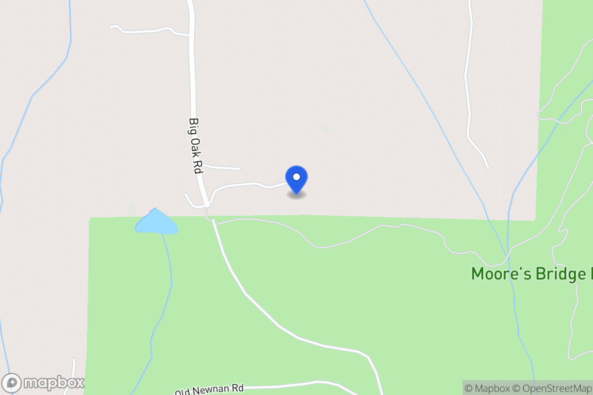 Map of 268 Big Oak Rd