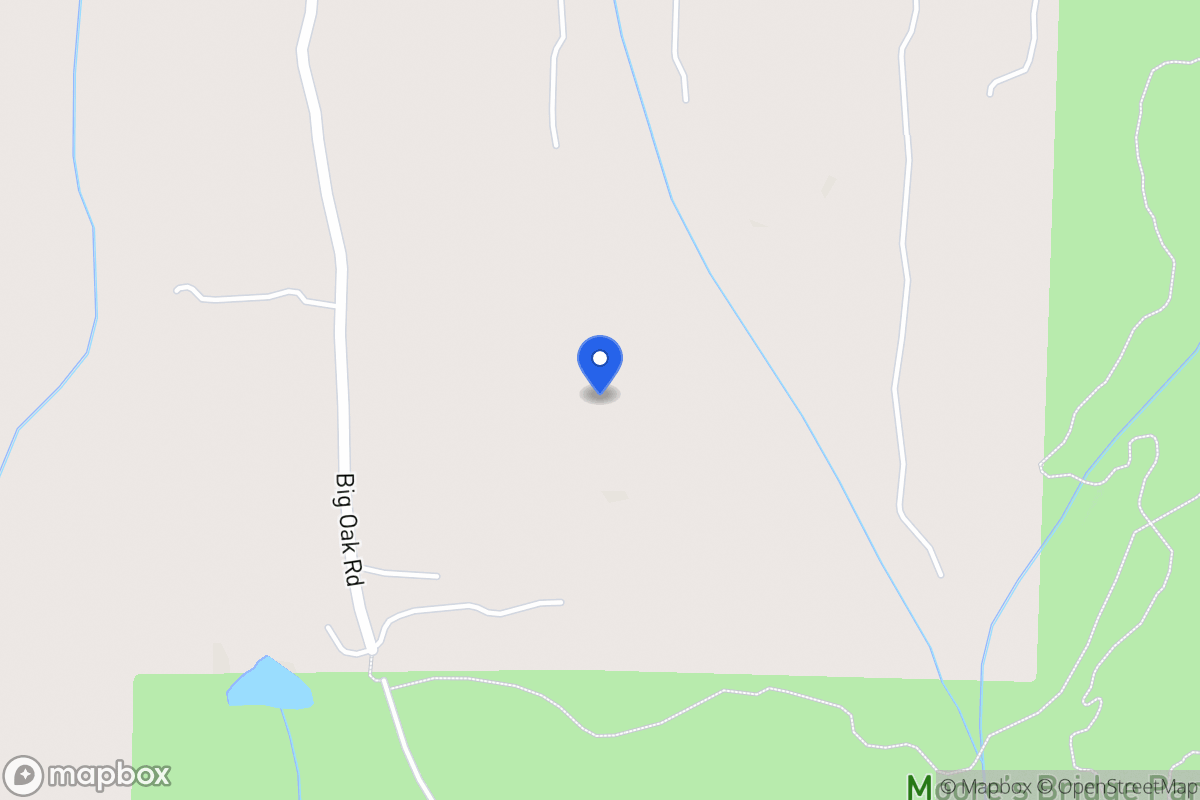 Map of Big Oak Rd