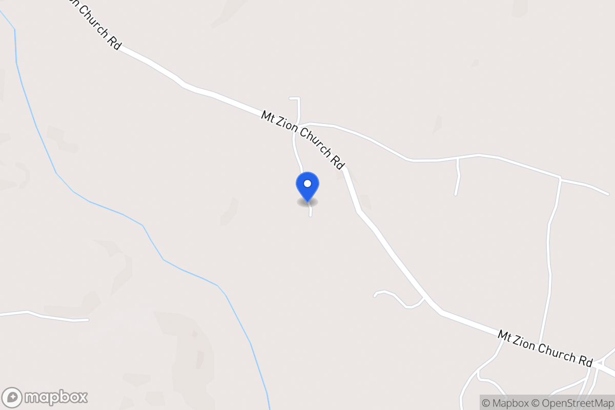 Map of 284 Mt Zion Church Rd