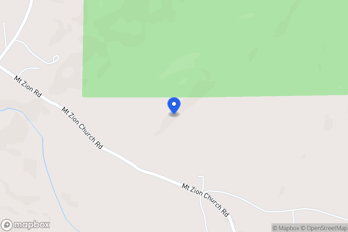Map of Mt Zion Church Rd