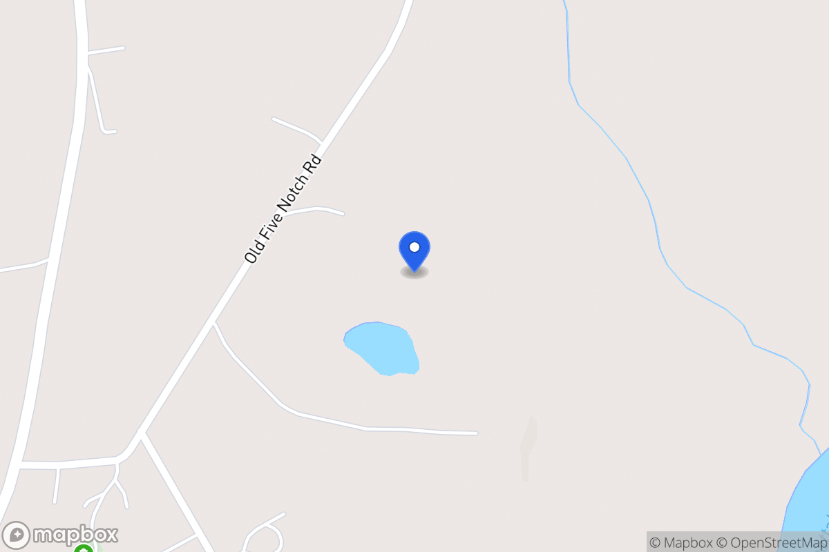 Map of 133 Old Five Notch Rd