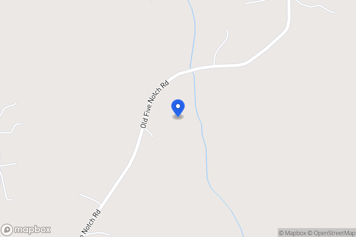 Map of 263 Old Five Notch Rd