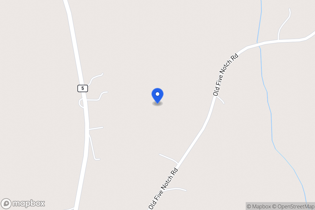 Map of 260 Old Five Notch Rd