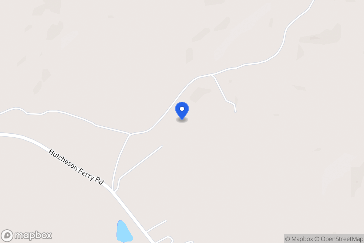 Map of 3390 Hutcheson Ferry Rd