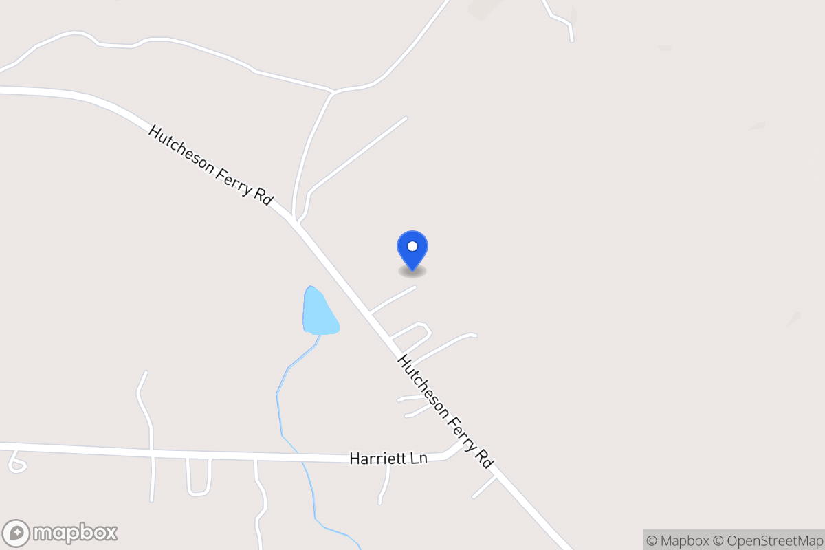 Map of 3440 Hutcheson Ferry Rd