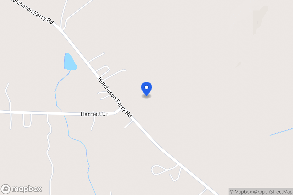 Map of 3498 Hutcheson Ferry Rd