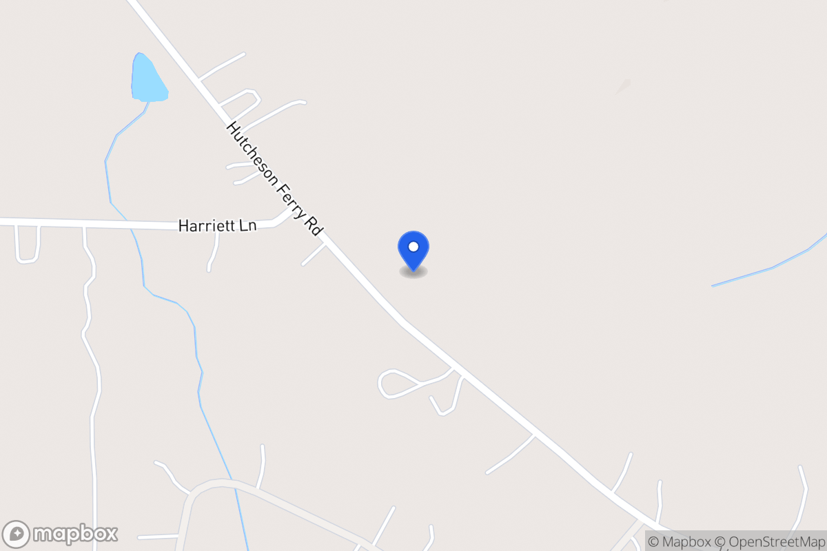 Map of 3578 Hutcheson Ferry Rd