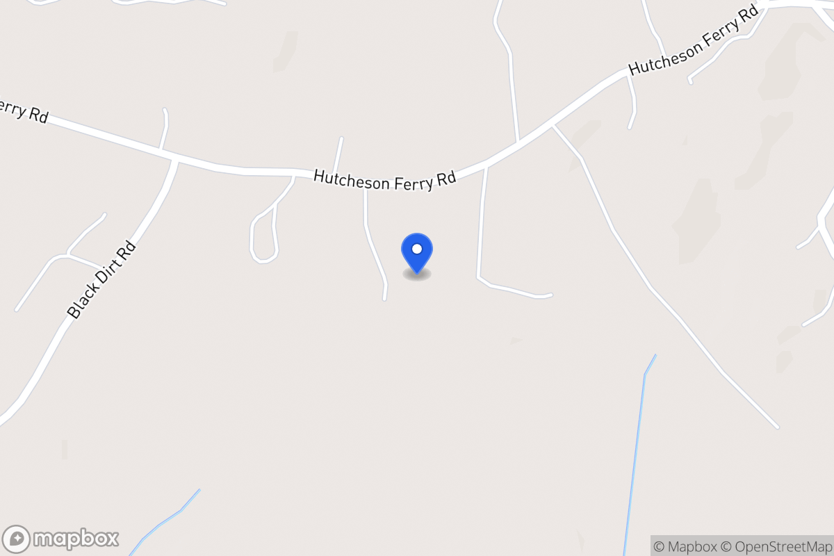 Map of 4175 Hutcheson Ferry Rd