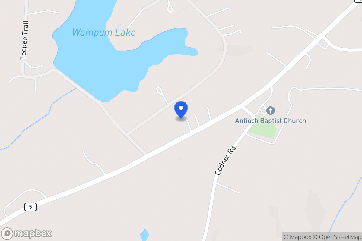 Map of 1760 E 5 Hwy