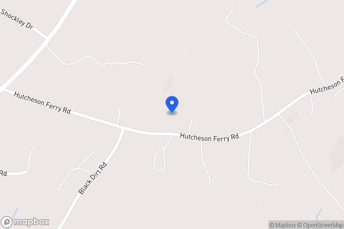 Map of 4139 Hutcheson Ferry Rd