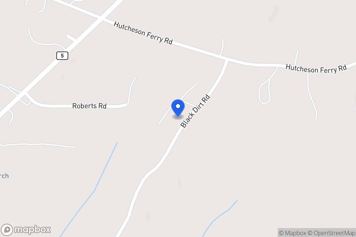 Map of 2307 Black Dirt Rd
