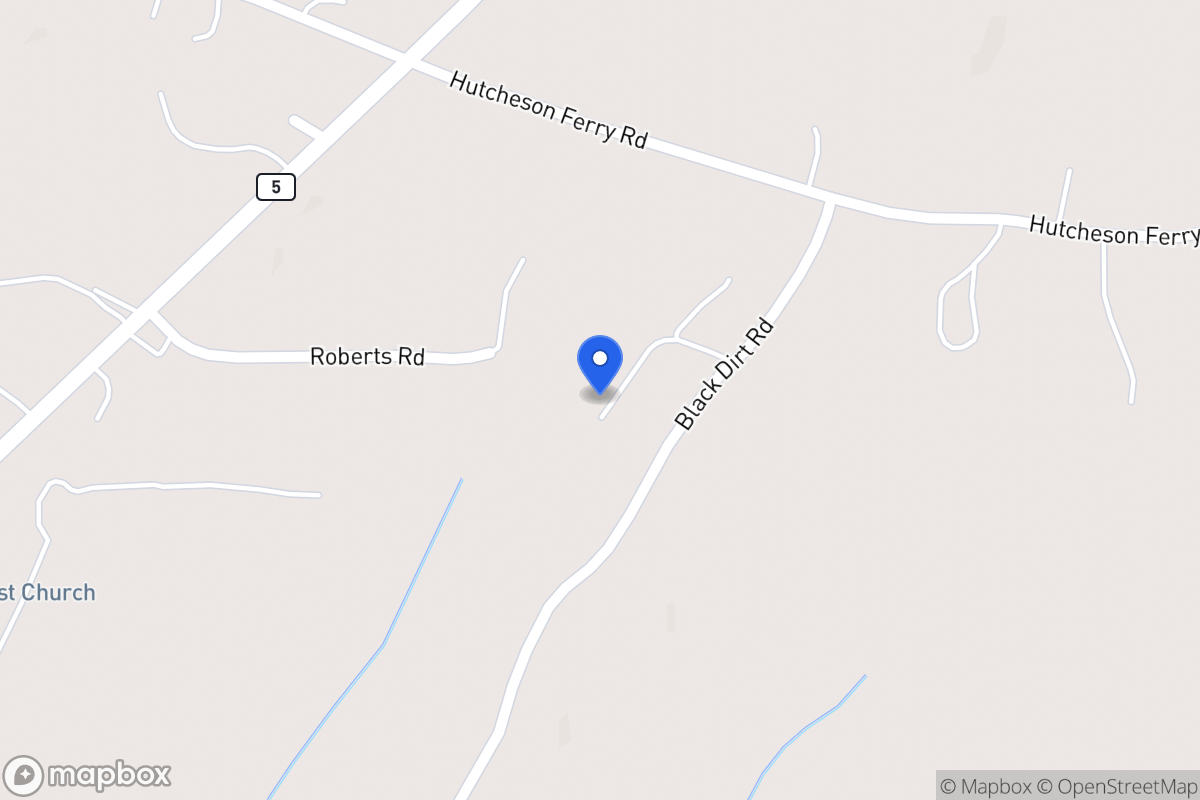 Map of 2303 Black Dirt Rd