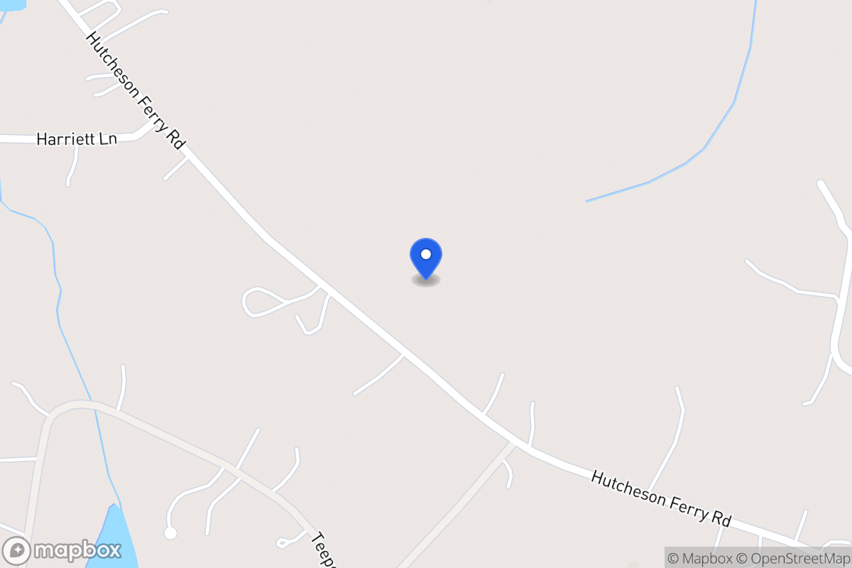 Map of 3780 Hutcheson Ferry Rd