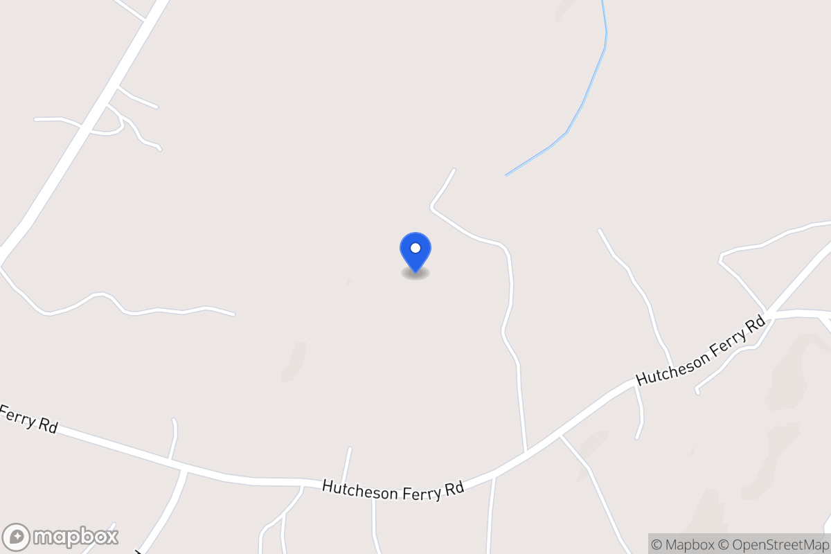 Map of 4186 Hutcheson Ferry Rd