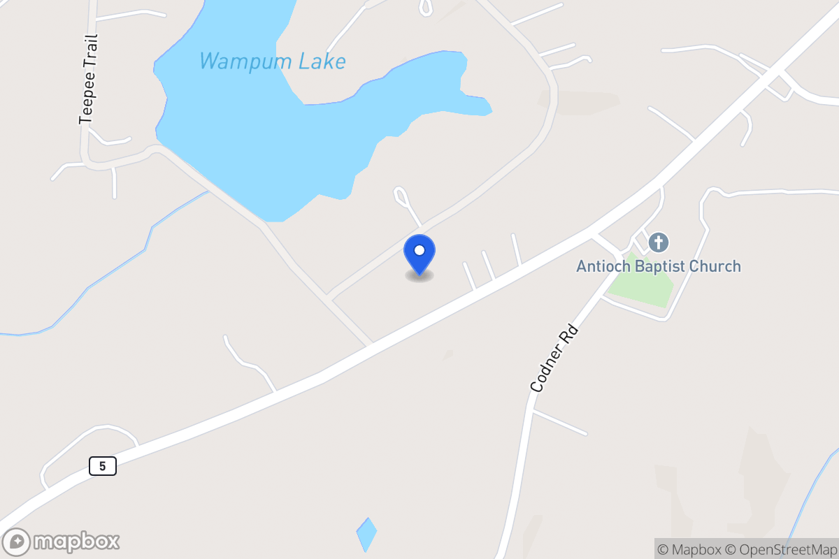 Map of 1724 E 5 Hwy