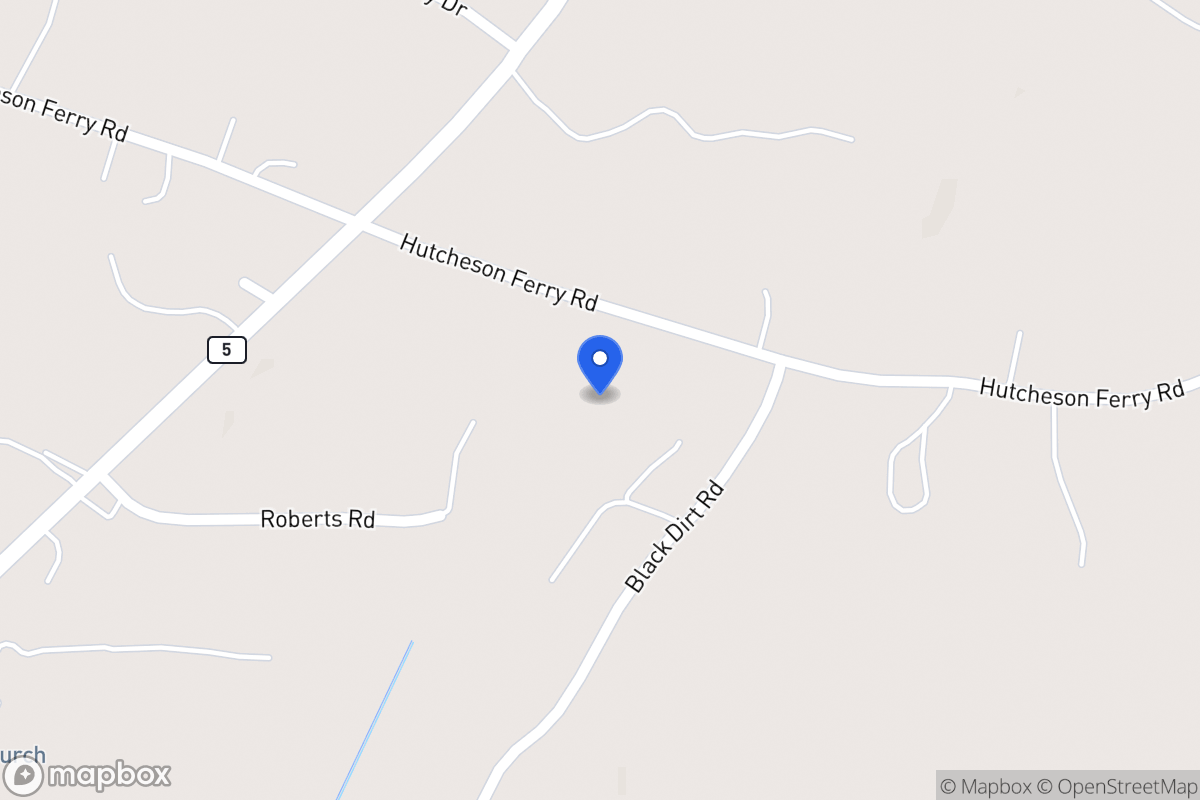 Map of 4019 Hutcheson Ferry Rd