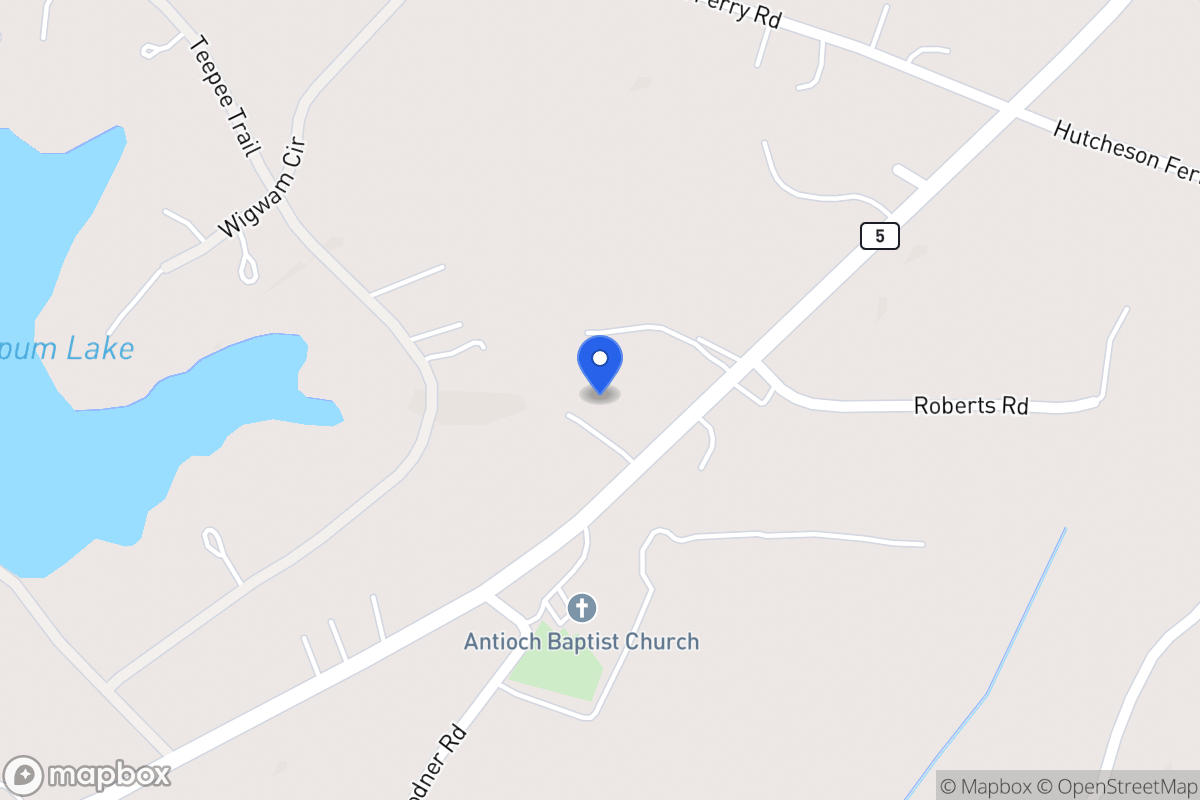 Map of 1900 E 5 Hwy