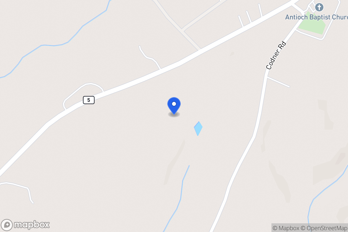 Map of 1677 E 5 Hwy