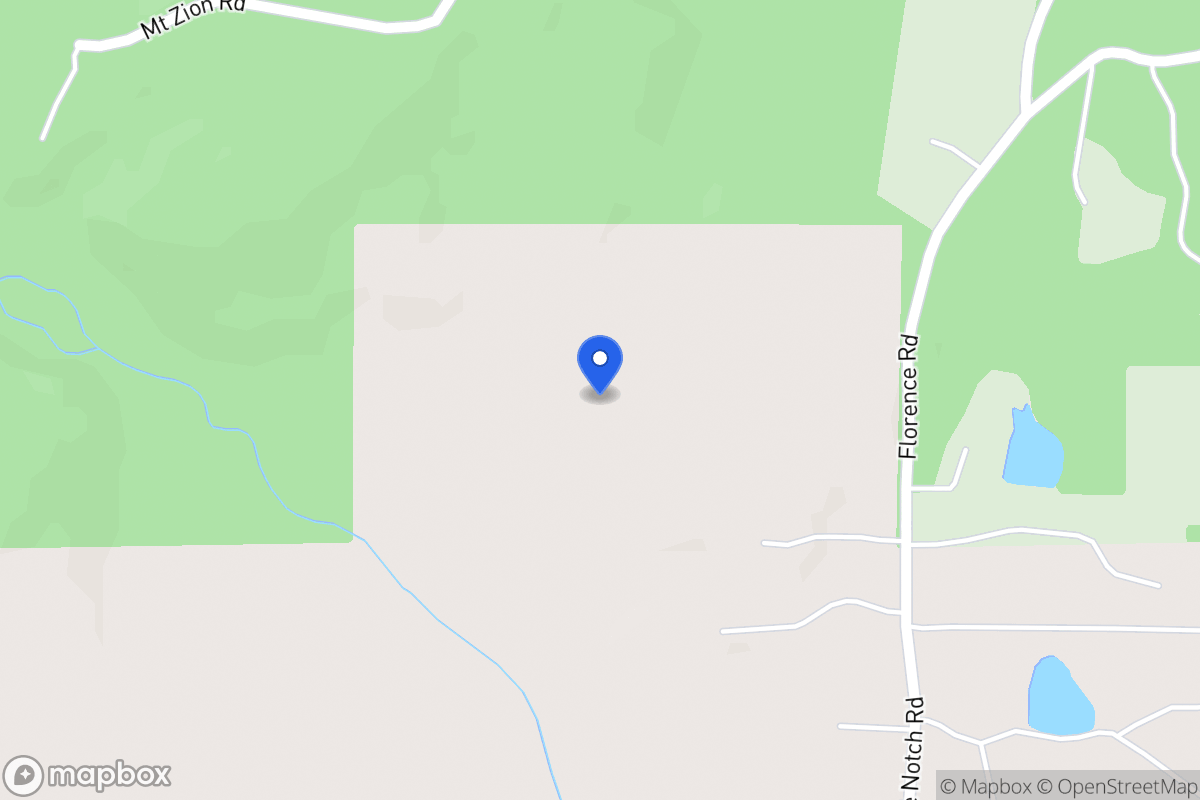 Map of 1382 Old Five Notch Rd