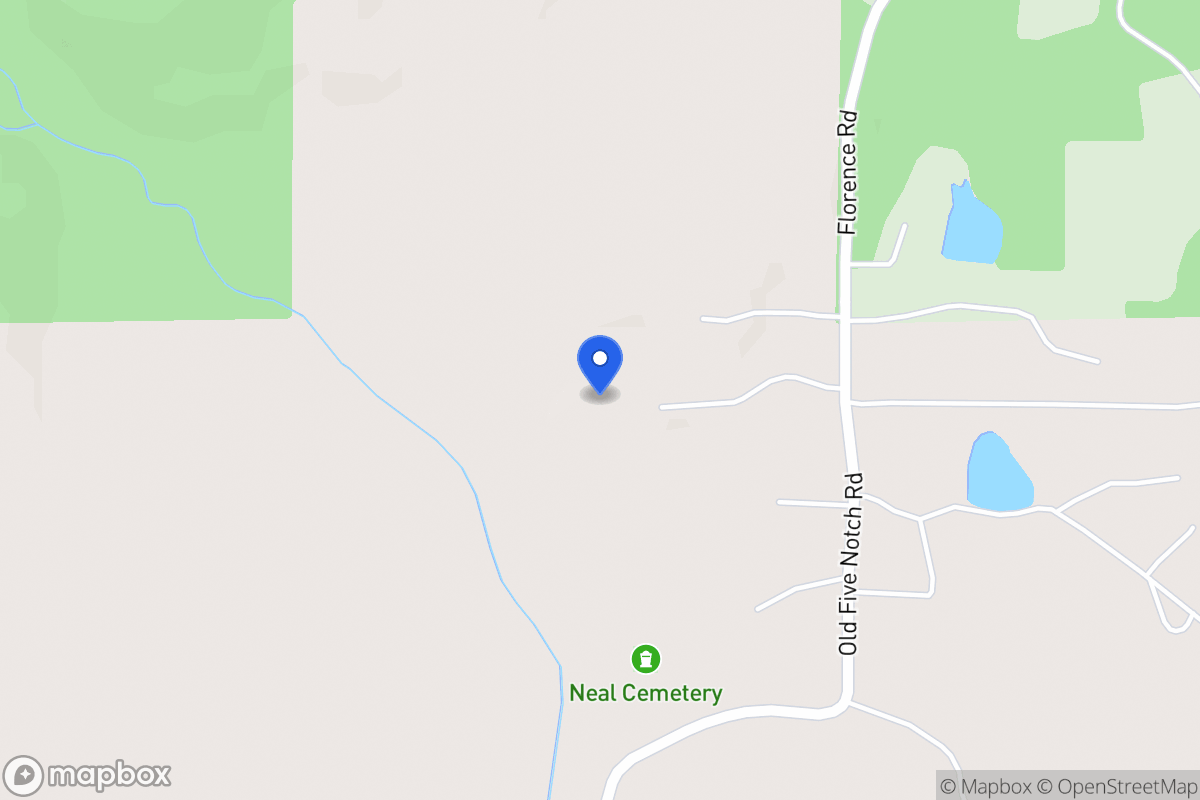 Map of 1310 Old Five Notch Rd