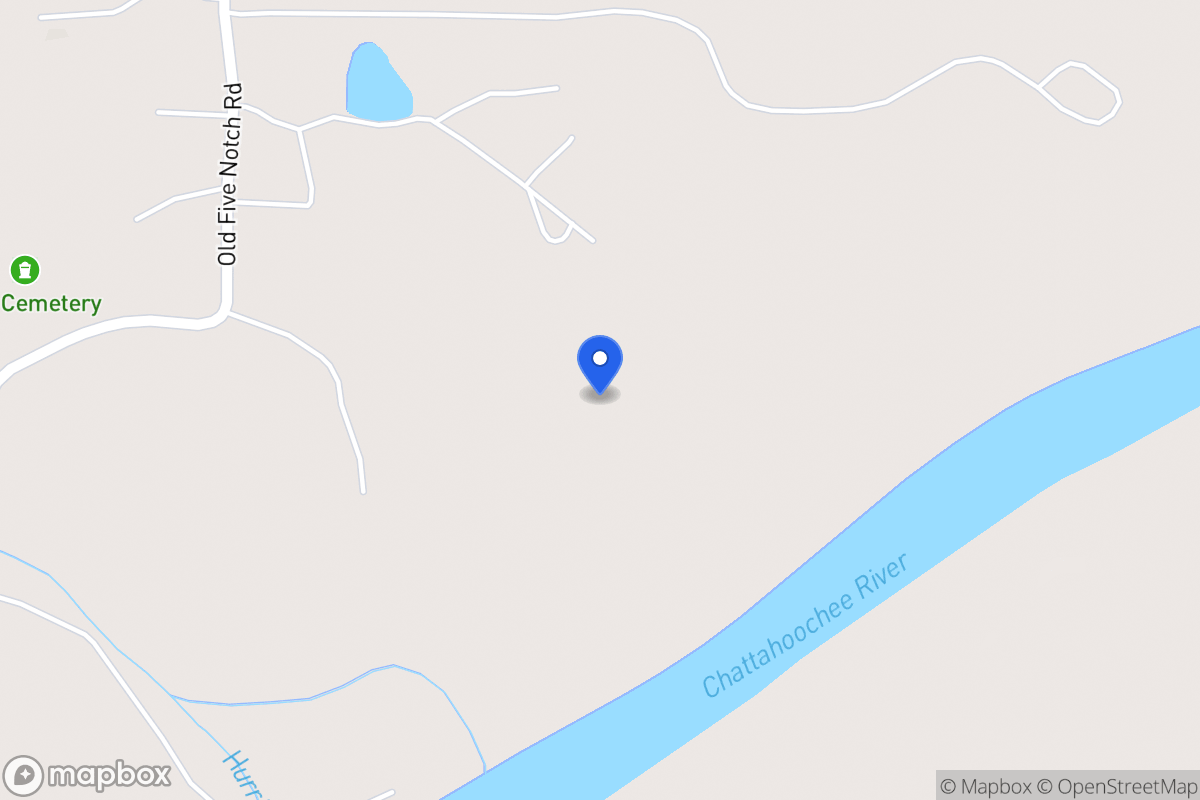 Map of 1285 Old Five Notch Rd