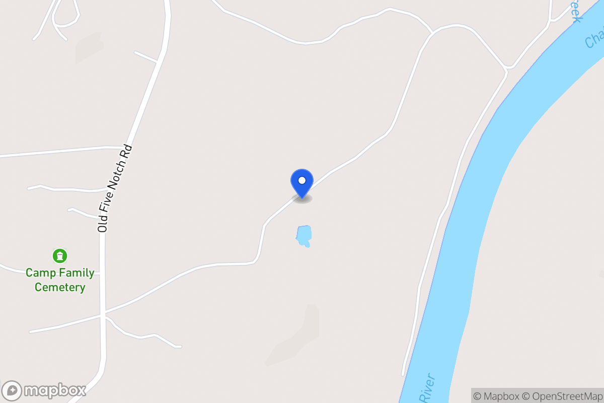 Map of 513 Old Five Notch Rd