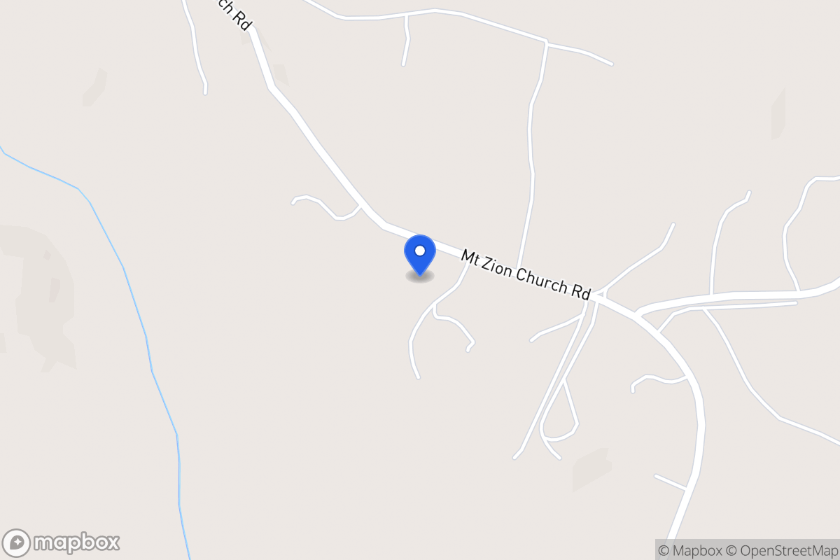 Map of 92 Mt Zion Church Rd