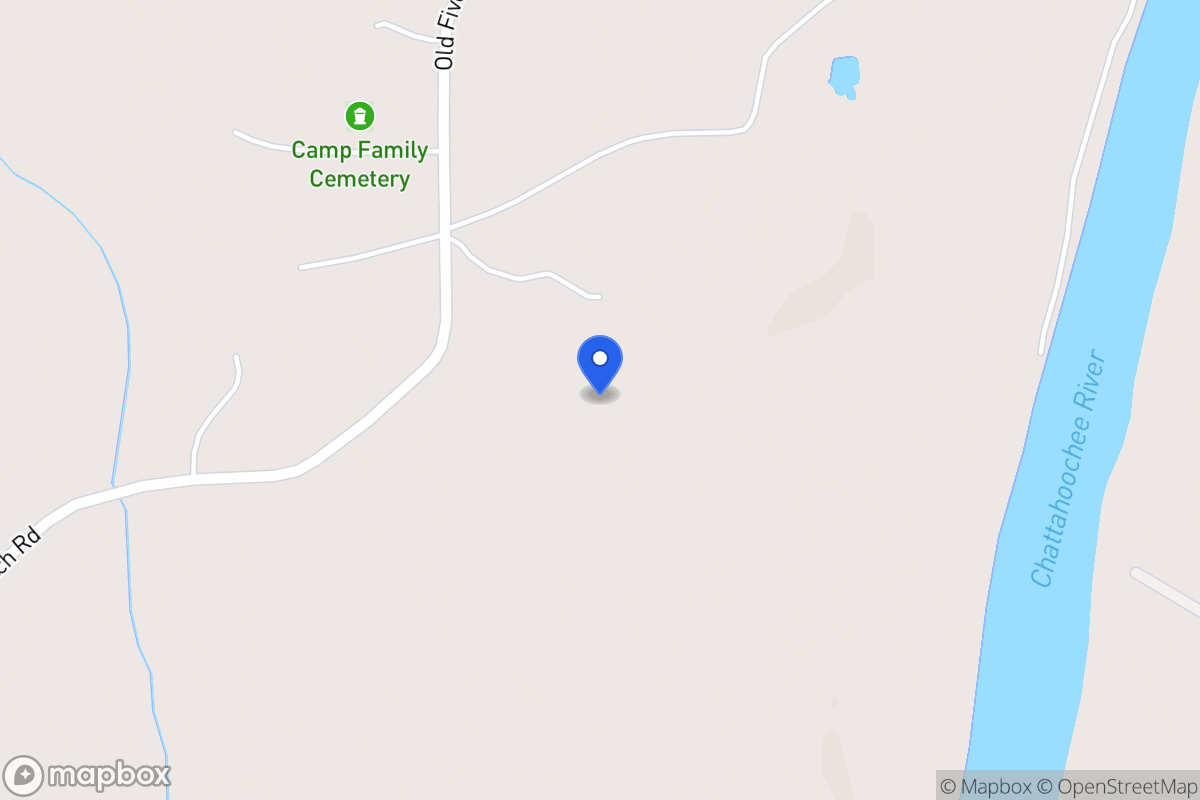 Map of 555 Old Five Notch Rd