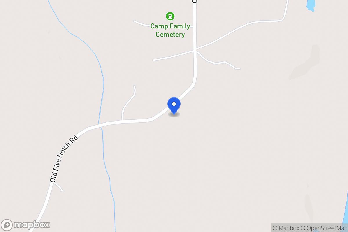Map of 487 Old Five Notch Rd
